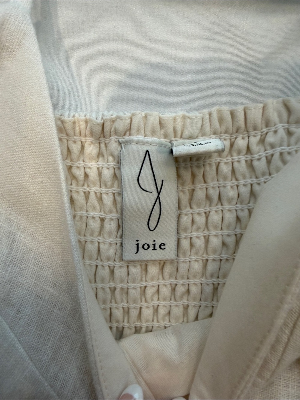 NWOT JOIE Cream & Blush Floral Midi Dress Size XS - Picture 2 of 9